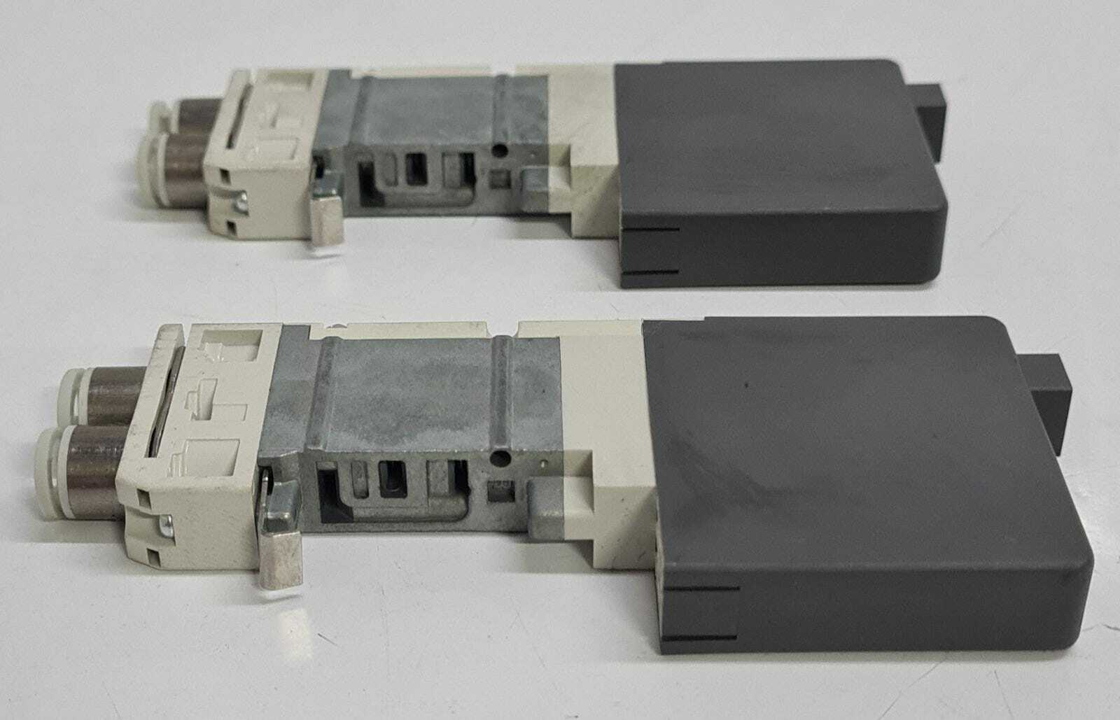 [LOT OF 2] SMC SQ1141R-5LO1-C6-Q PORT PNEUMATIC SOLENOID VALVE