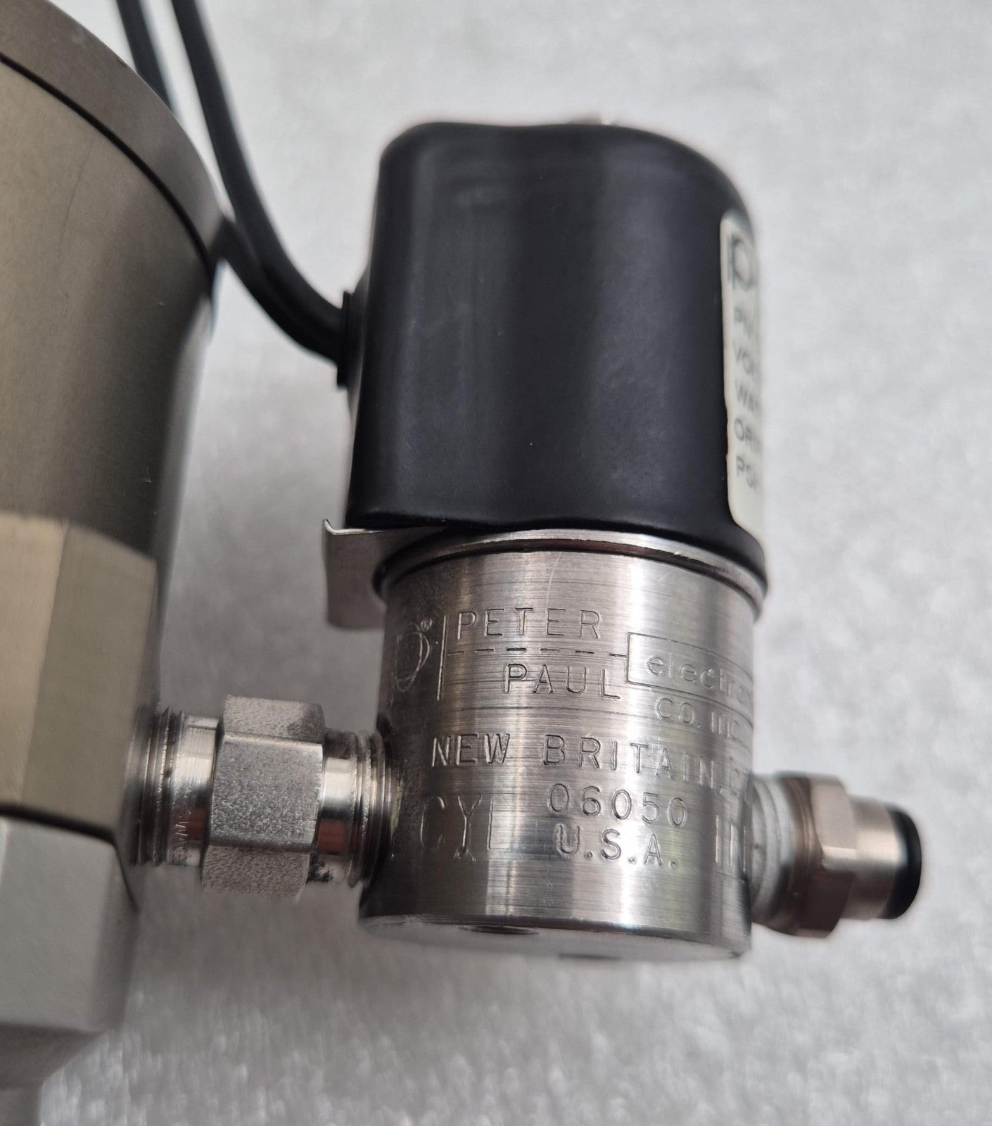 MKS HPS Throttle Vacuum Control 28-50390-001 W/ PETER RAUL Solenoid Valve Assy