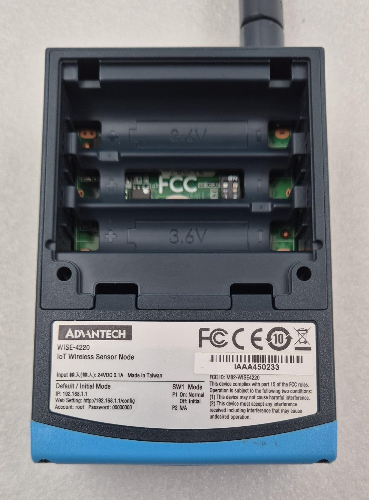 ADVANTECH WISE-4220 IoT Wireless Sensor Node **AS-IS**