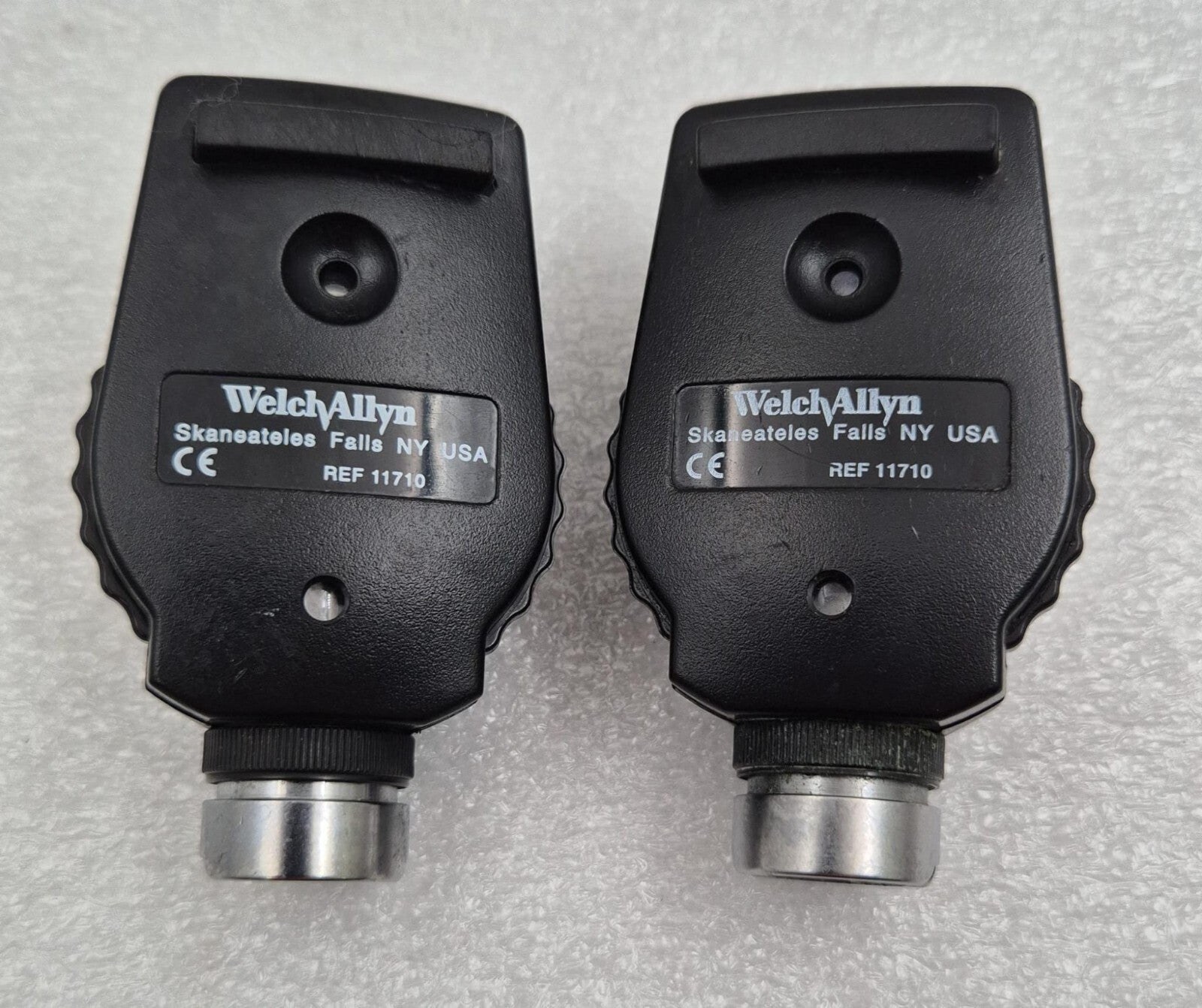 [LOT 2 PCS] Welch Allyn 11710 3.5V Halogen Standard Ophthalmoscope (Head Only)