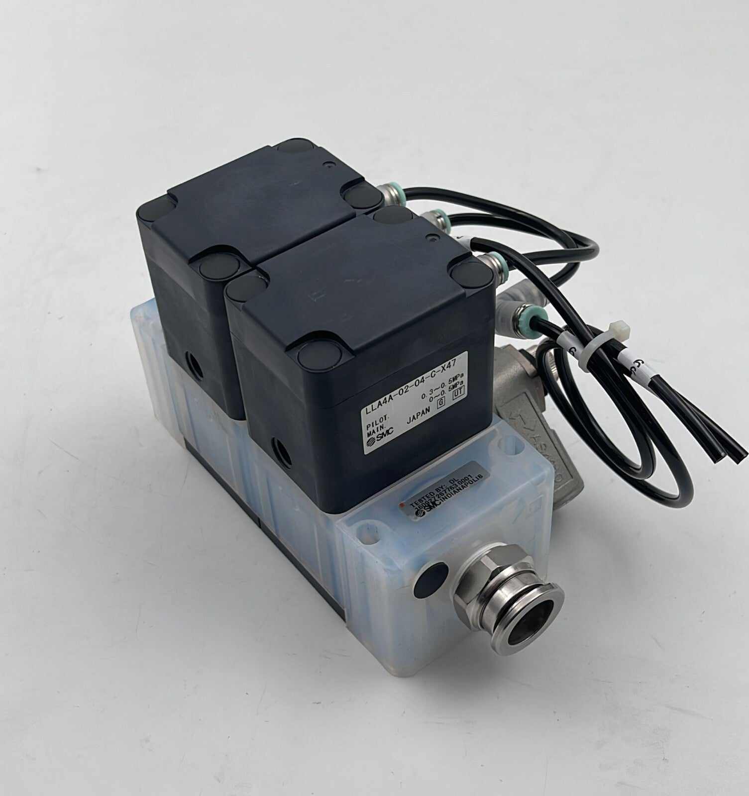 SMC Mamifold Base LLA4A-02-04-C-X47