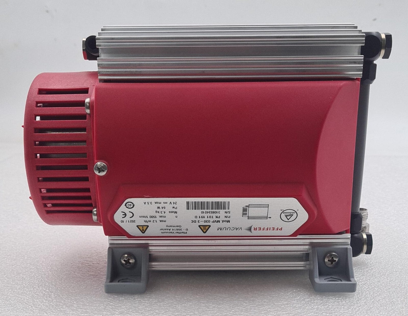 Pfeiffer Vacuum MVP 030-3 DC PK T01 191 D Diaphragm Vacuum Pump