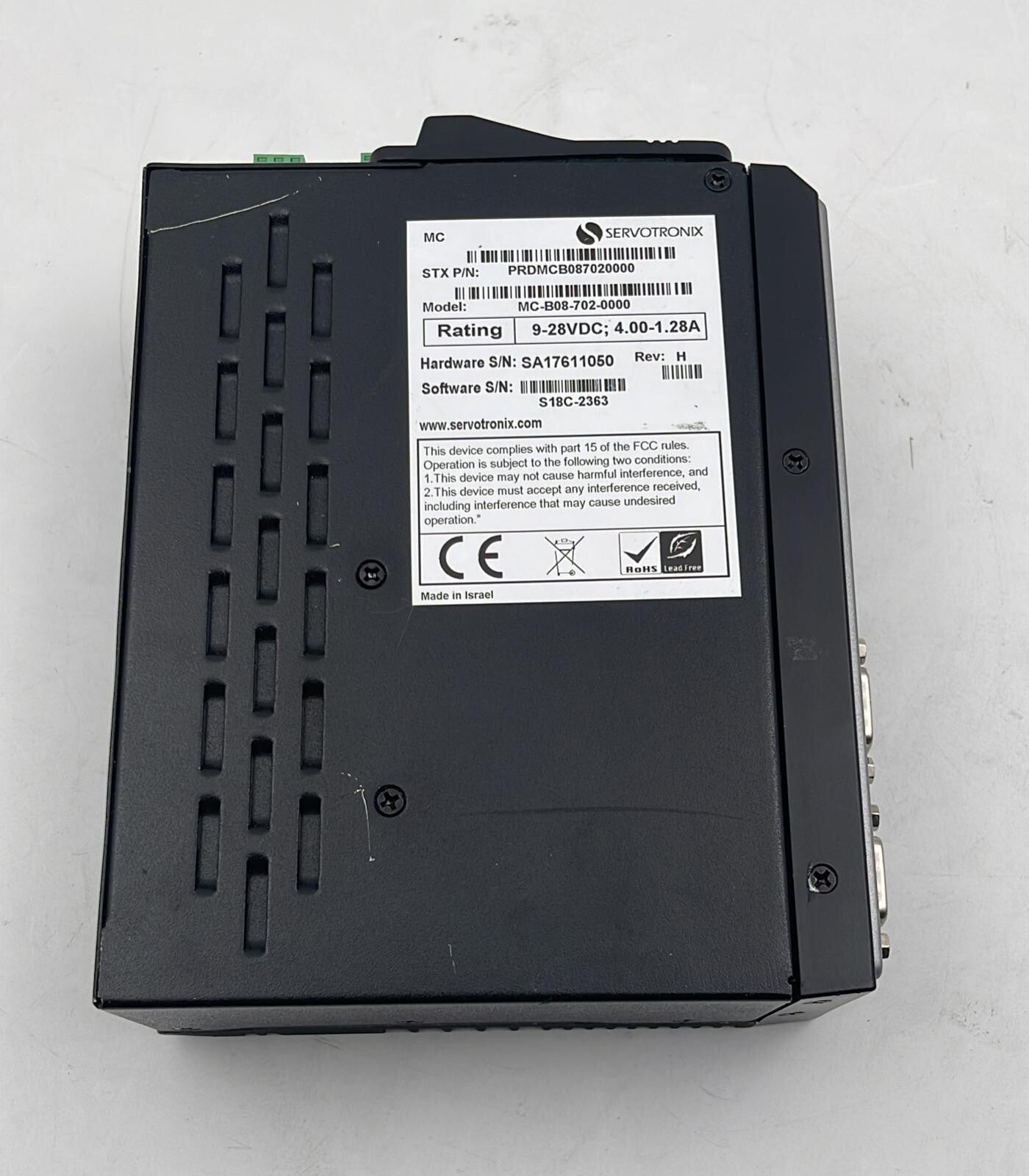 Servotronix MC-B08-702-0000 MC Multi Axis Motion Controller PRDMCB087020000