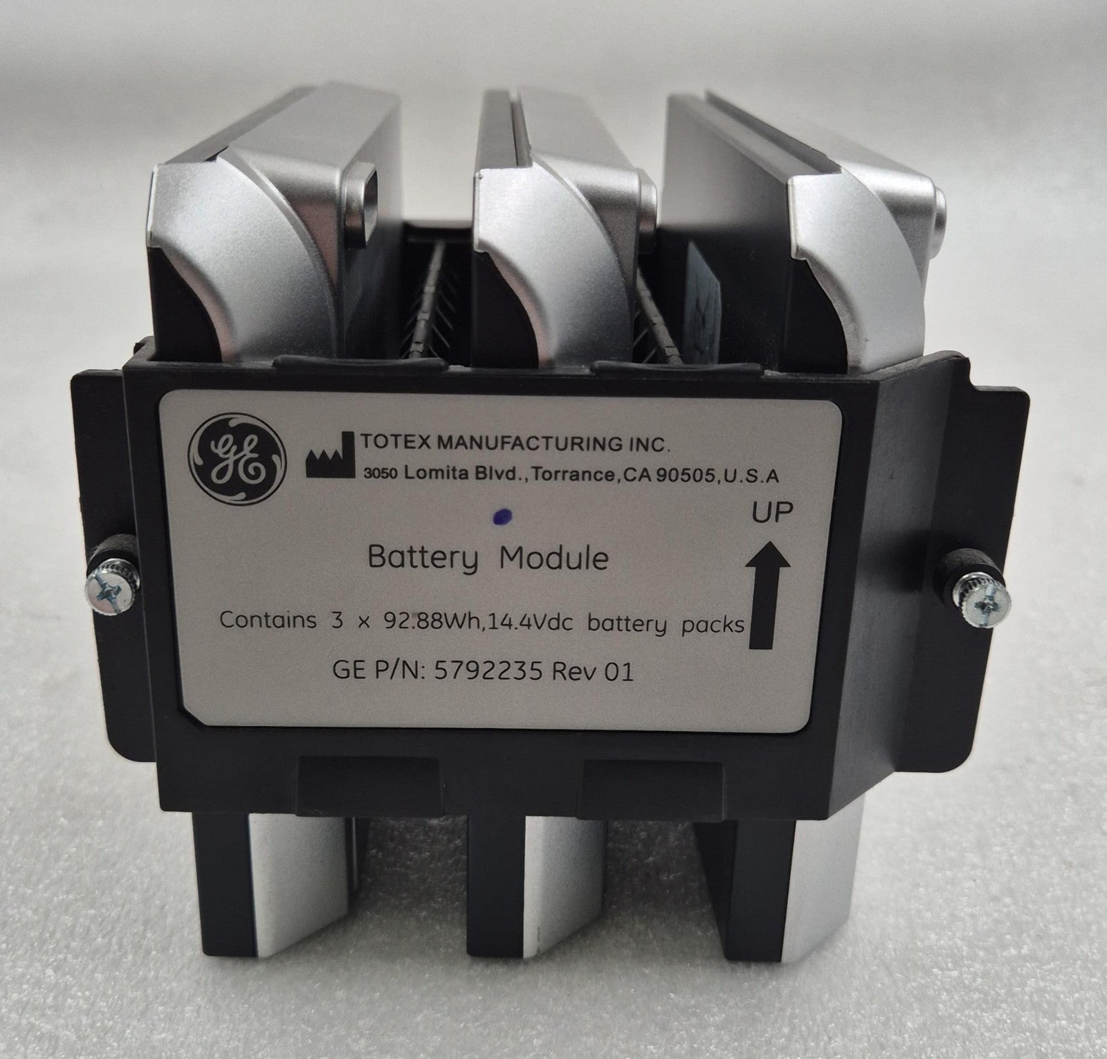 TOTEX Battery Module 5792235 3x 92.88Wh 14.4Vdc pack GE Healthcare Ultrasound