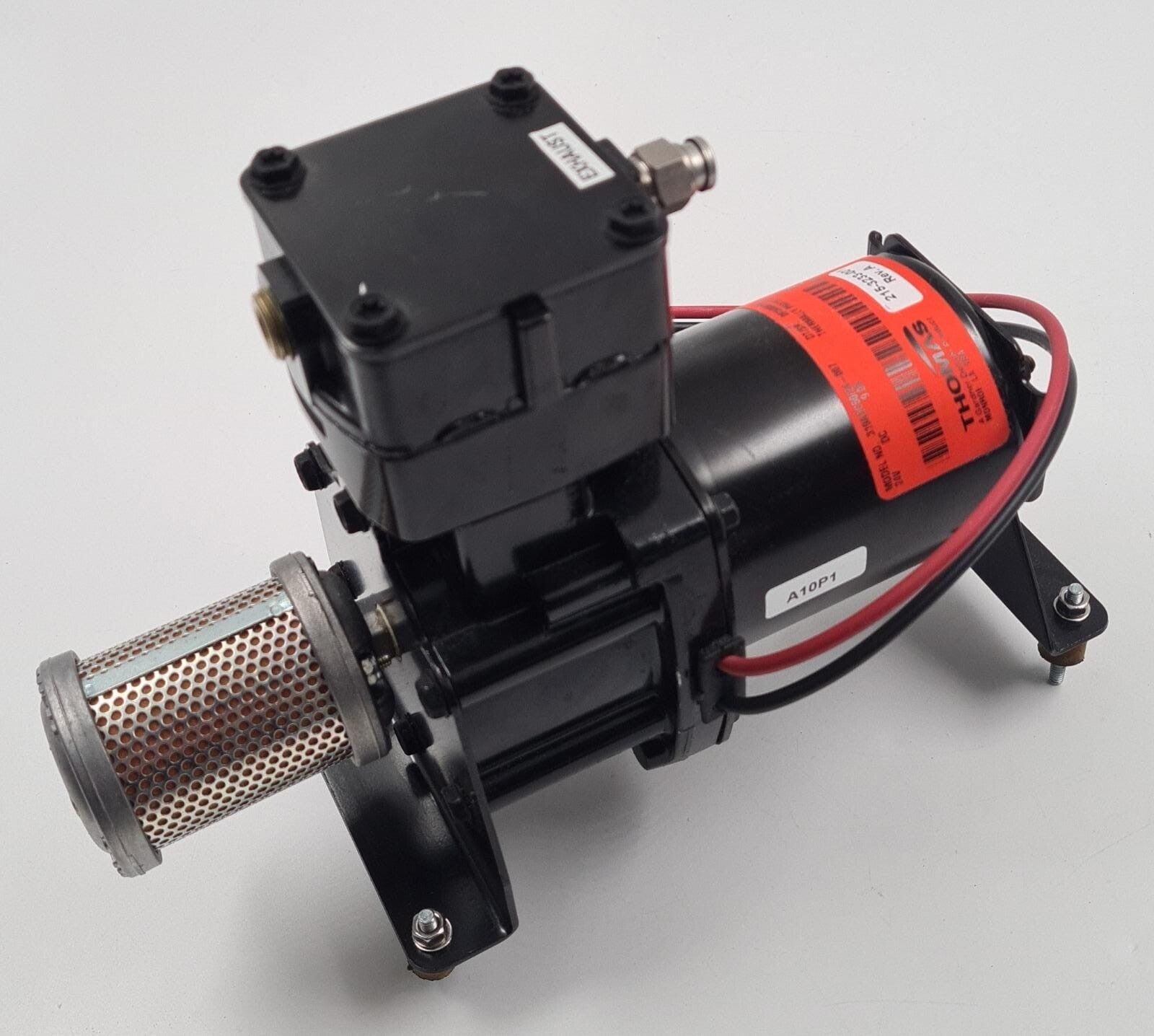 THOMAS 319ADC50/24-007 VACUUM PUMP 1999-1130053 665707 W/ ATOMUFFLER 44AW56 01