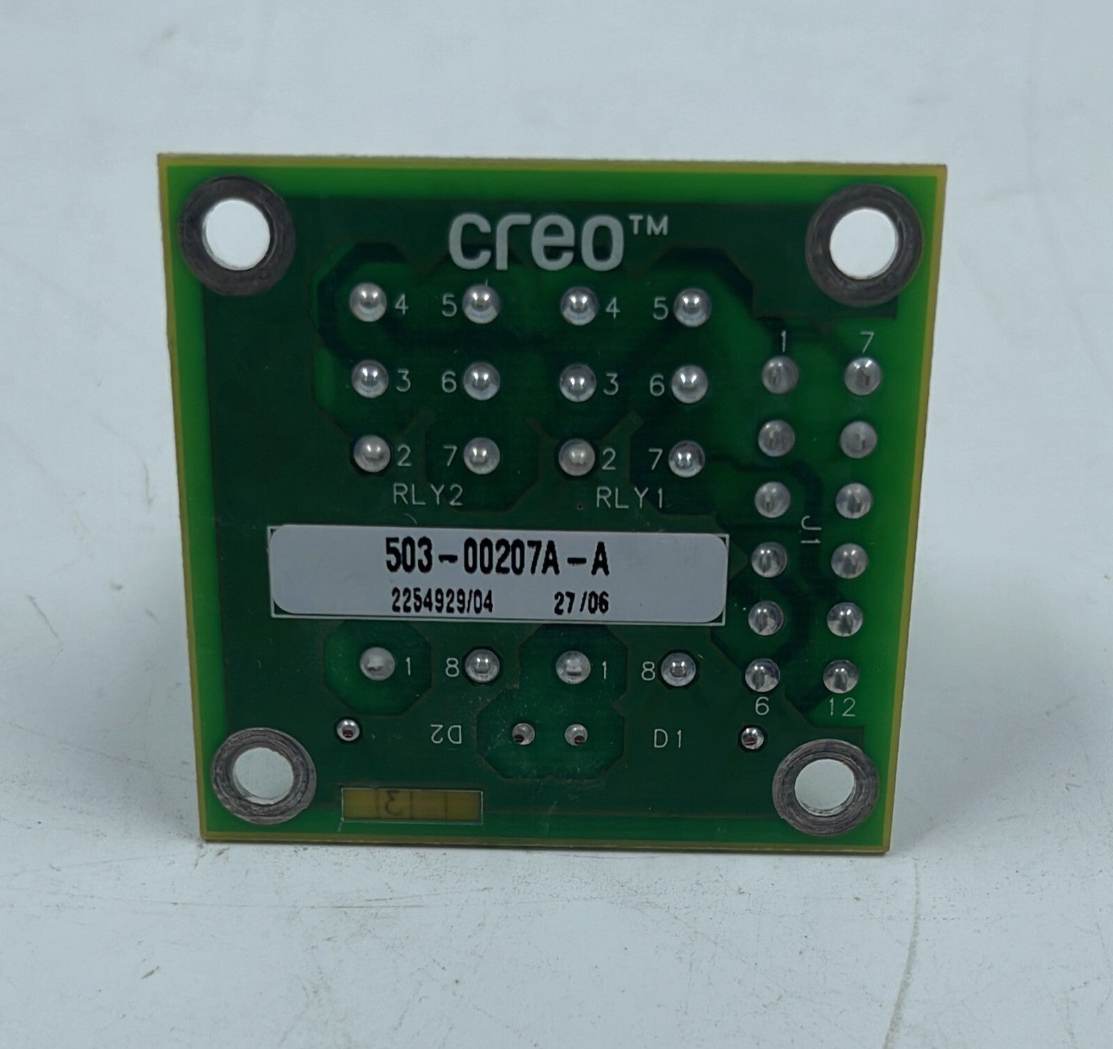 CREO 503-00207A-A DBL RELAY 250-00207A-A