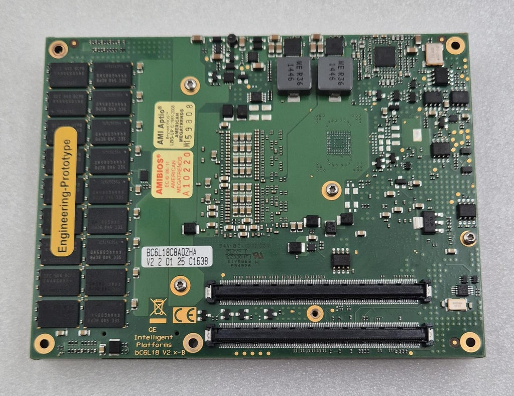GE Intelligent Platforms bC6L18 V2.x-B Industrial Control Motherboard