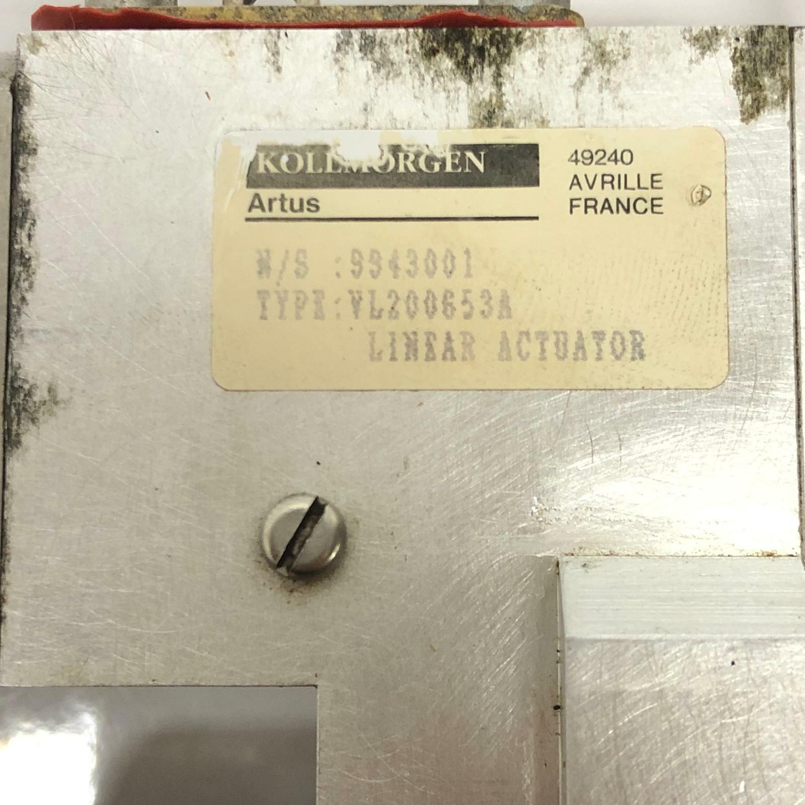 Kollmorgen Artus VL200653A Linear Actuator & Dunkermotoren Motor GR 42X40 800mm