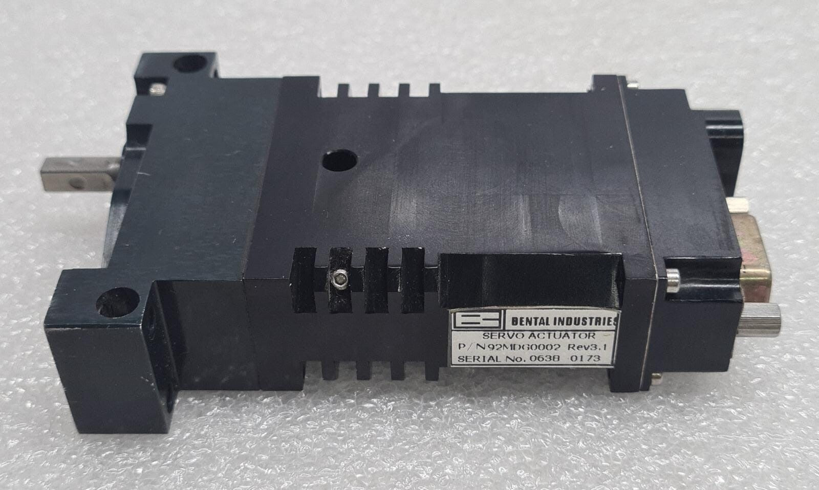 BENTAL INDUSTRIES 92MDG0002 / 92MDG0003 SERVO ACTUATOR MOTOR 28V