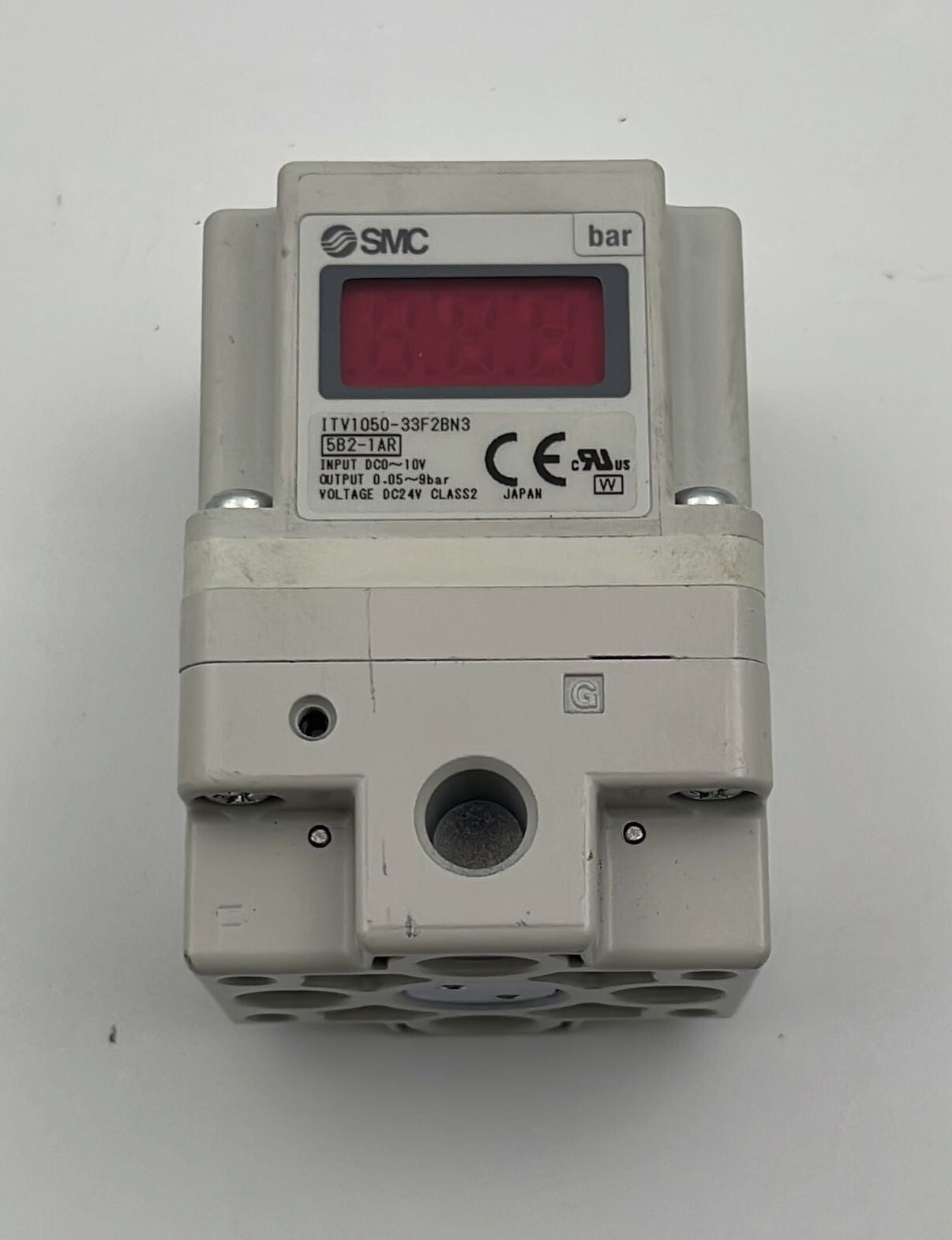 SMC Regulator Electro Pneumatic ITV1050-33F2B 5B2-1AR 0~10V 0.05~9bar DC24V