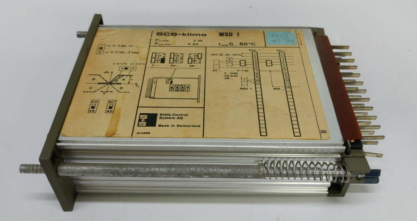 Staefa Control System AG SCS-klimo WSU 1 - FOR PARTS