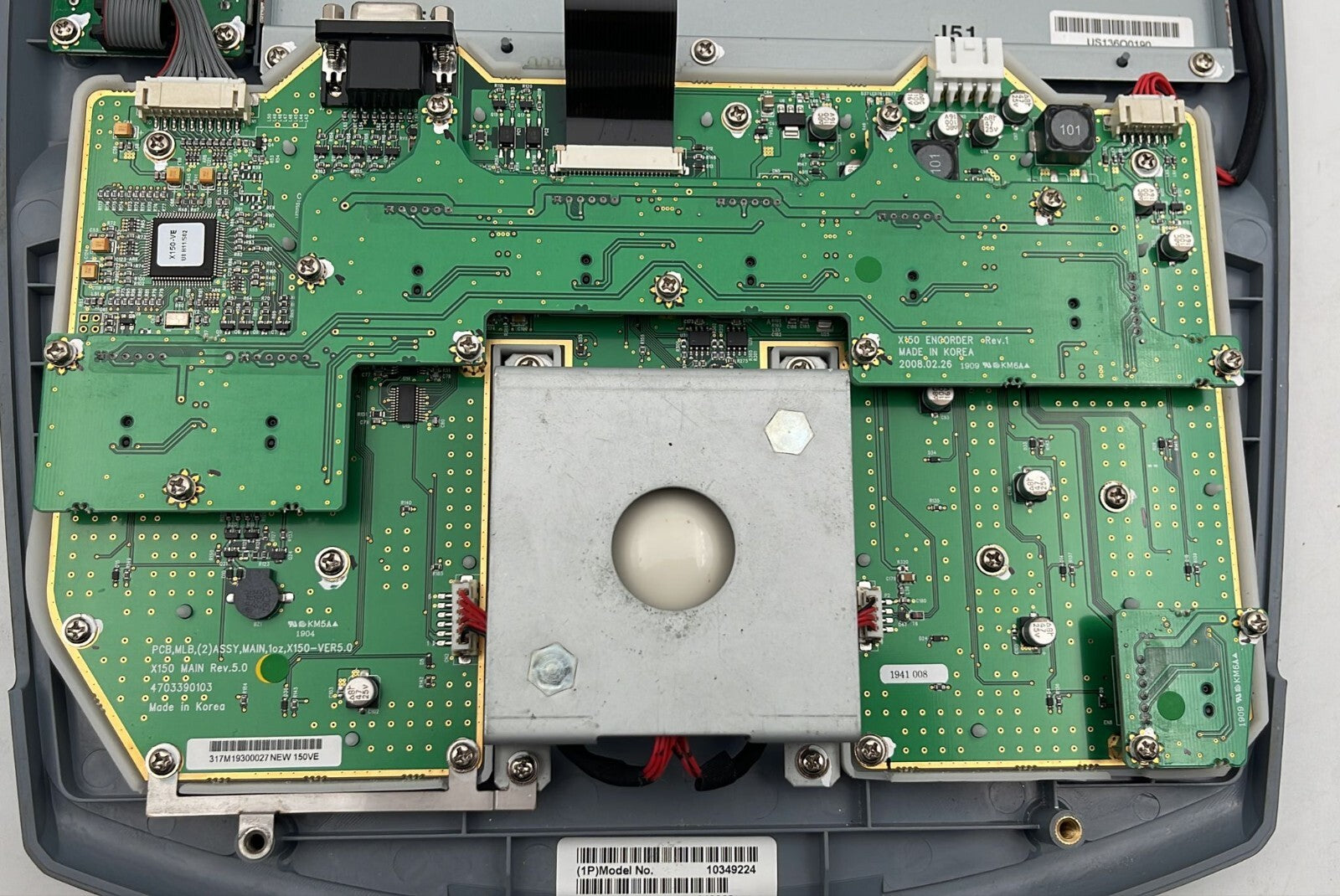 Siemens Acuson Ultrasound Control Panel Trackball 10349224