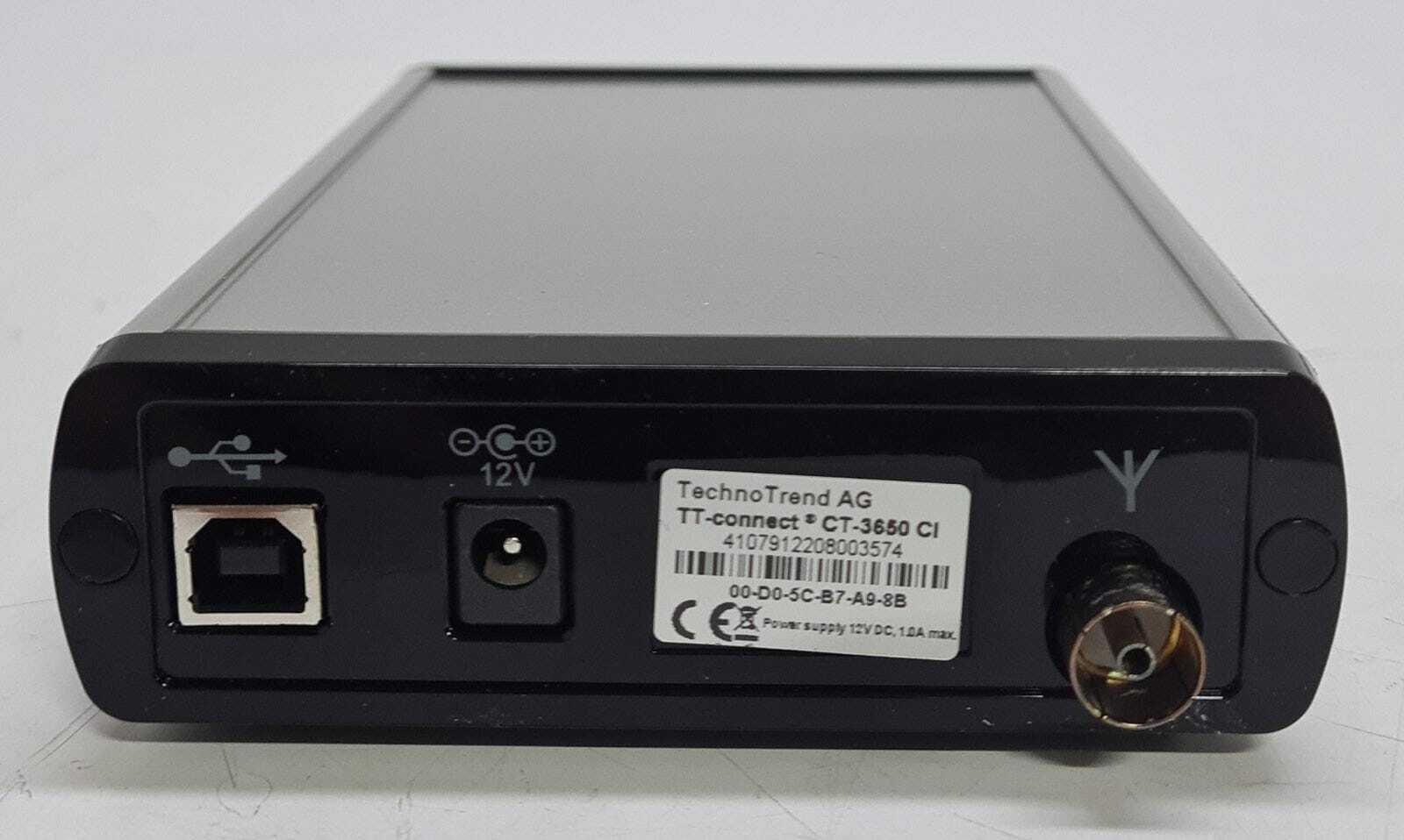 NEW - TechnoTrend TT-connect CT-3650 CI HDTV USB-Box