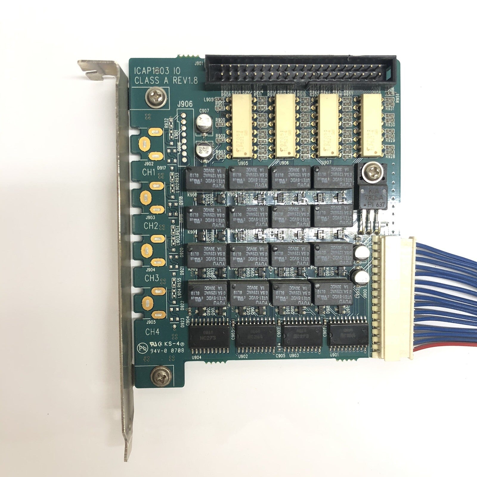 2x Xilinx Spartan XC2S150E Video Controller CCTV Capture Card 7016 (7008)_Rev2.0