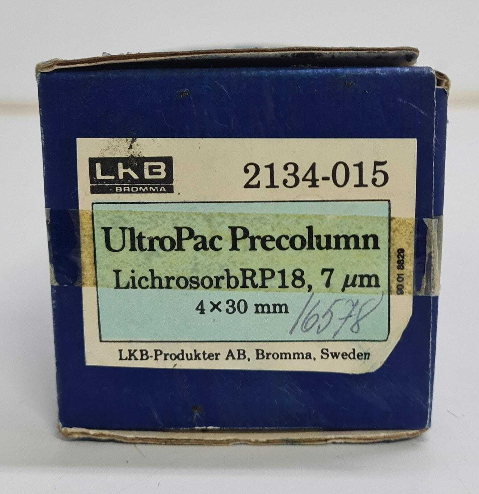 LKB 2134-015 UltroPac HPLC Column Precolumn Lichrosorb RP 18 7 um 4x30 mm