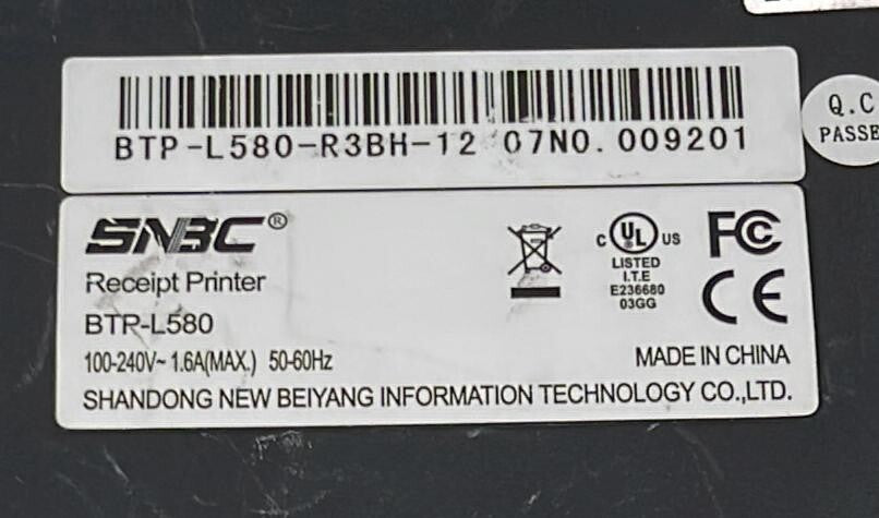 SNBC BTP-L580 Thermal Label Printer