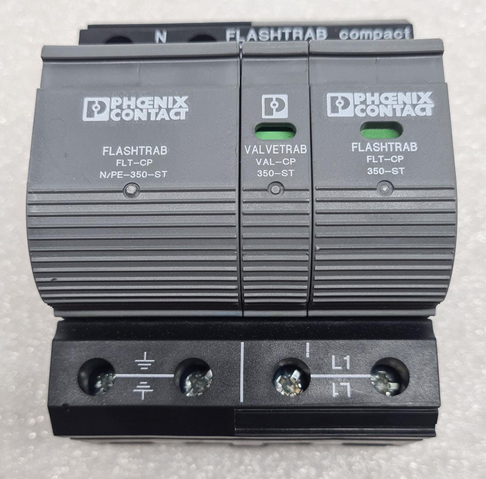 Phoenix Contact 2859738 FLT-CP-1S-350 FLASHTRAB Compact FLT-CP VALVETRAB VAL-CP