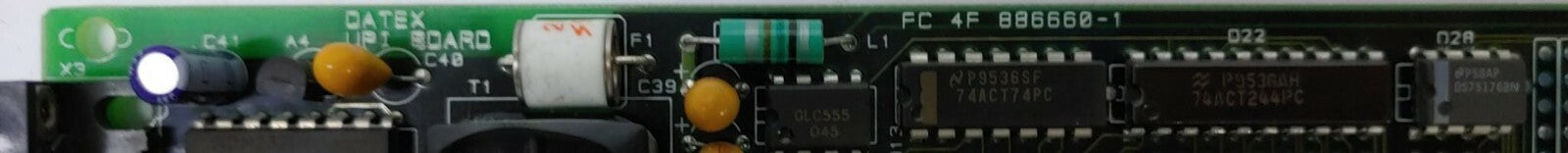 Datex UPI Board FC 886660-1,ID 886914