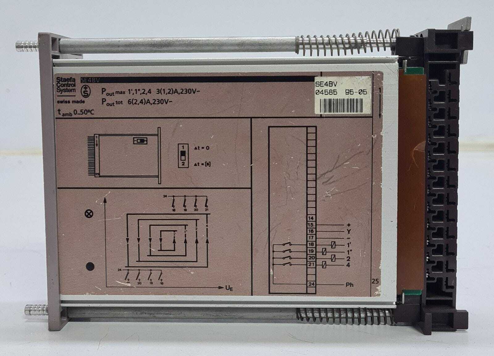 Staefa Control System Control Board SE 4 BV - FOR PARTS
