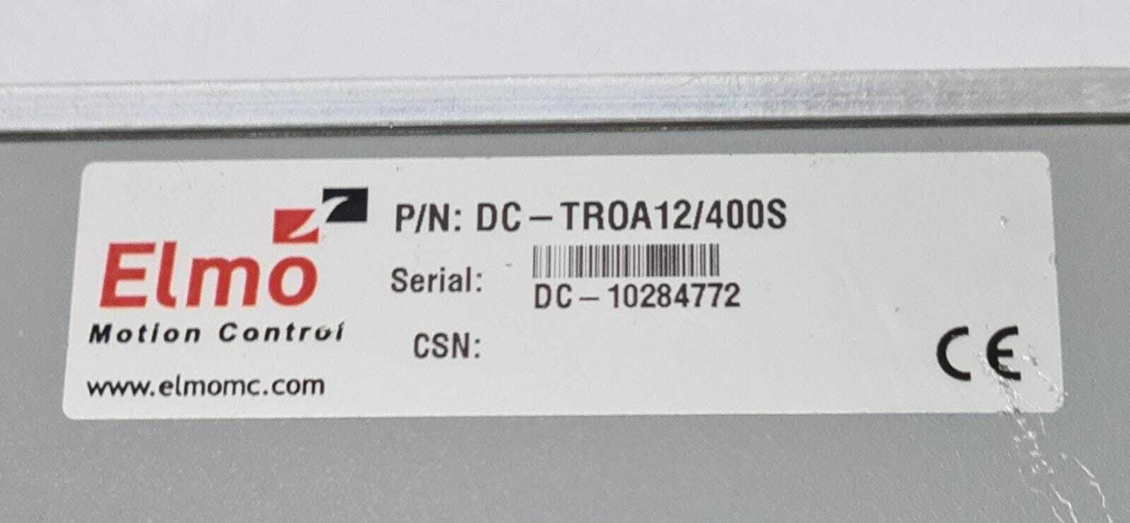 Elmo Motion Control DC-TROA12/400S Servo Drive