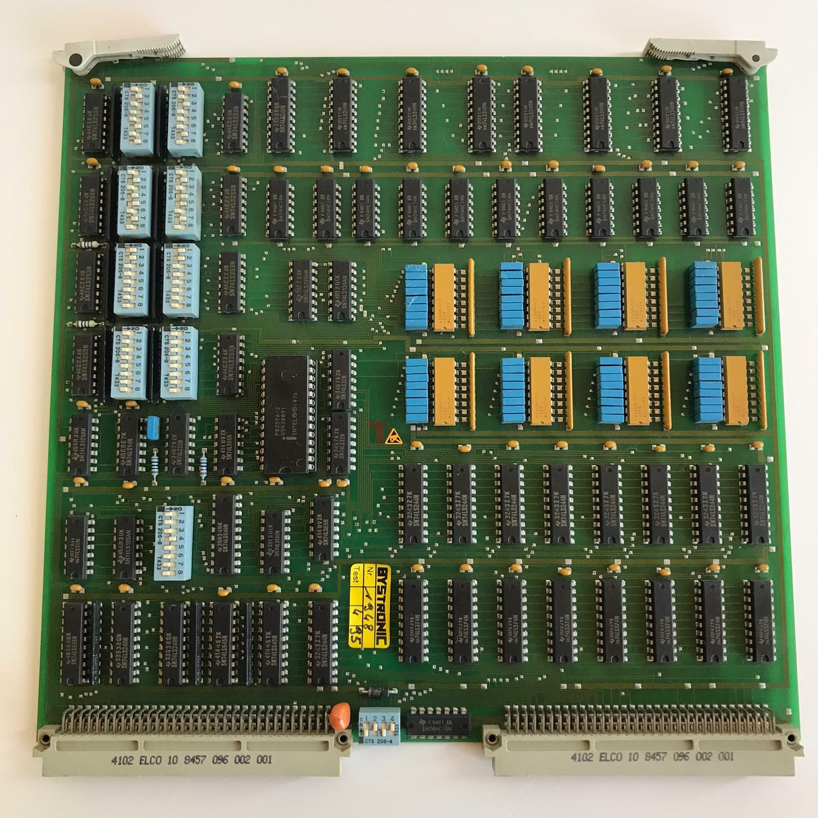 Bystronic E0703-5-F Parcom VAR02 CONTROL Circuit Control Pc Board For BL1500DC