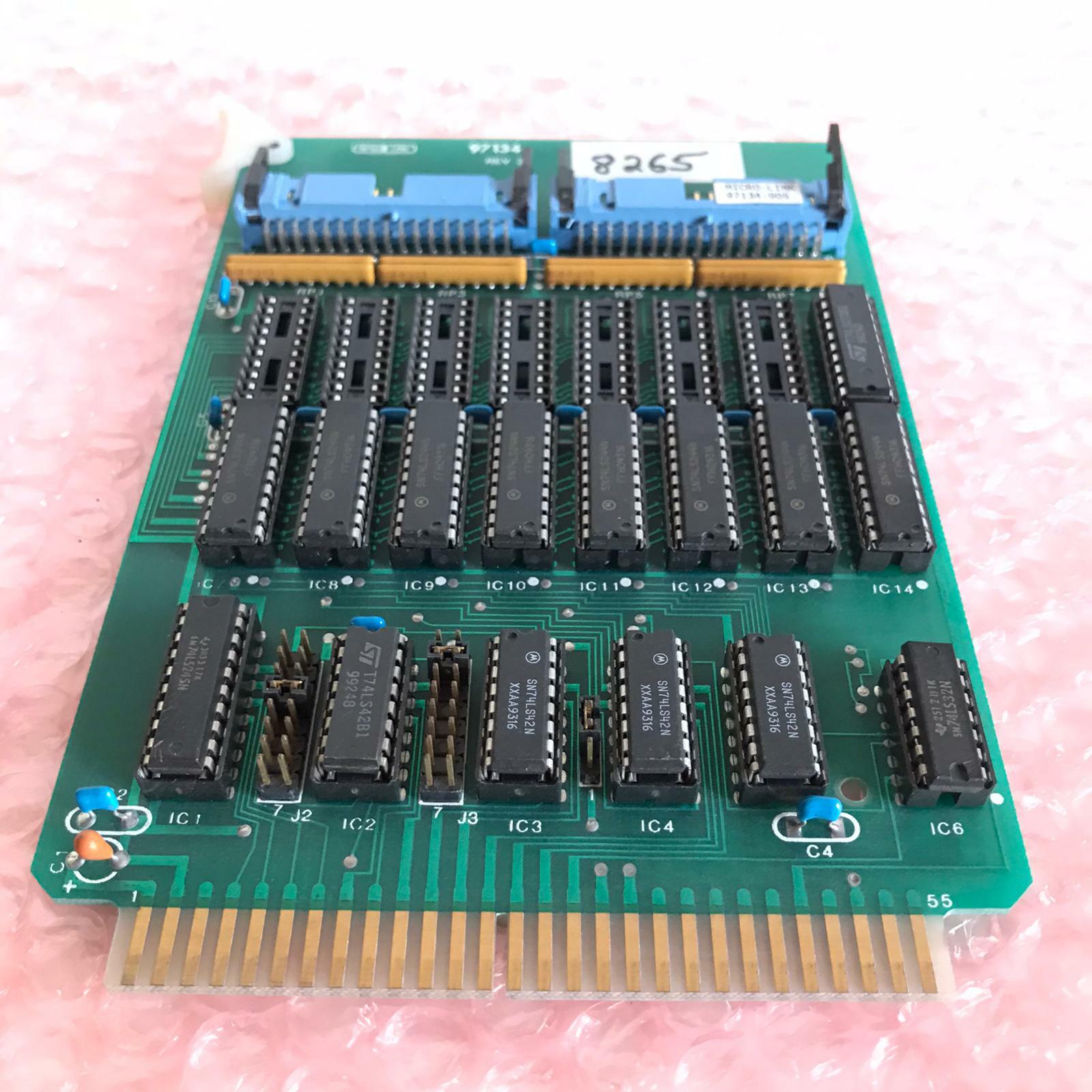 Micro-Link 97134 Circuit Board Rev 3 DIO-A IGK 1-0 Varian Associates 2100-0150 4