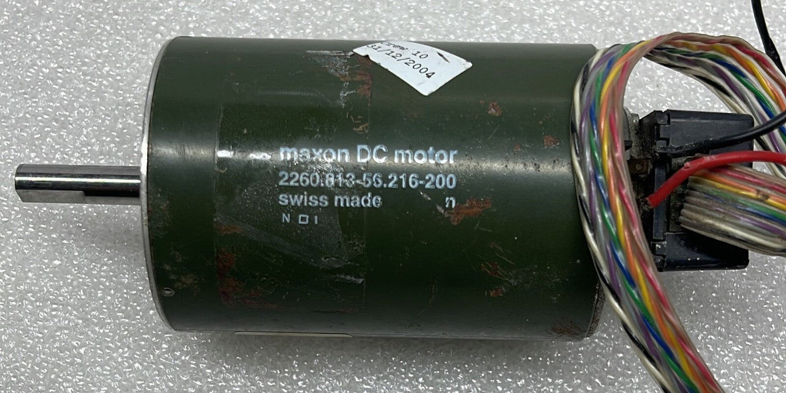 MAXON DC SERVO MOTOR 2260.813-56.216-200 With HEDS - 5540 ENCODER