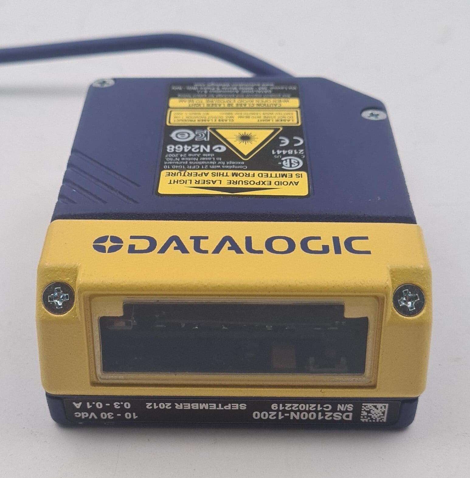 DATALOGIC DS2100N-1200 Xpress Interface Laser Barcode Reader Sensor Scanner