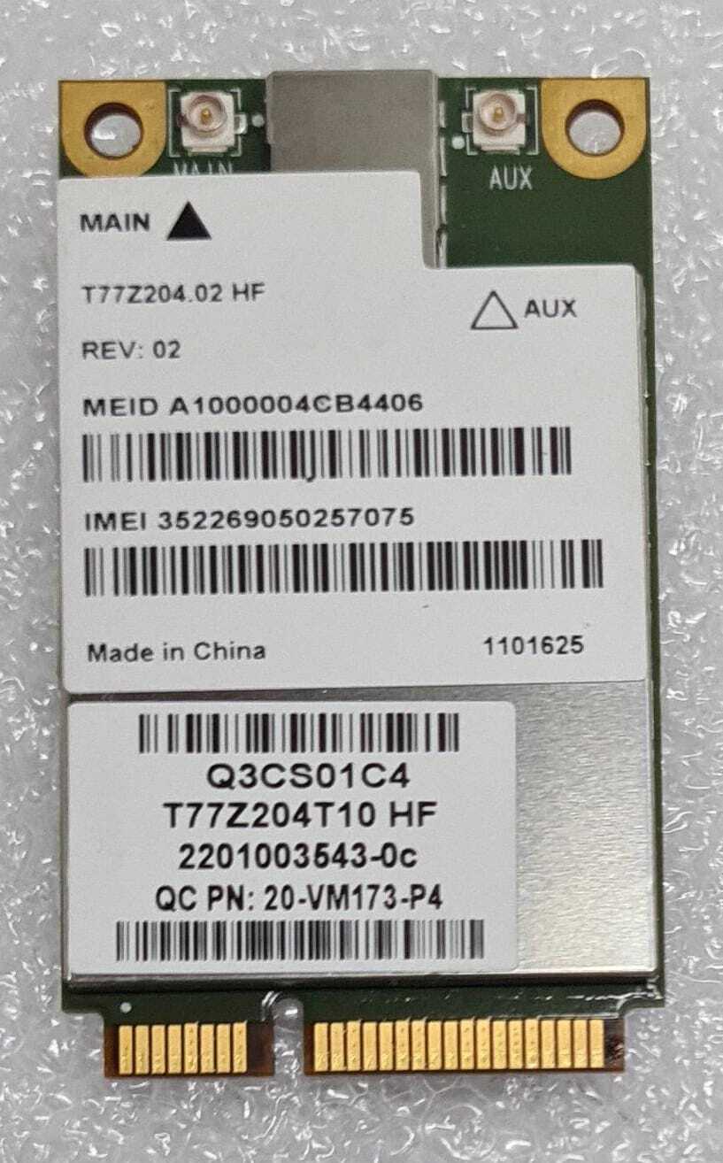 [LOT OF 40] SIERRA WIRELESS AirPrime MC8355 Card 20-VM173-P4 T77Z204 QUALCOMM