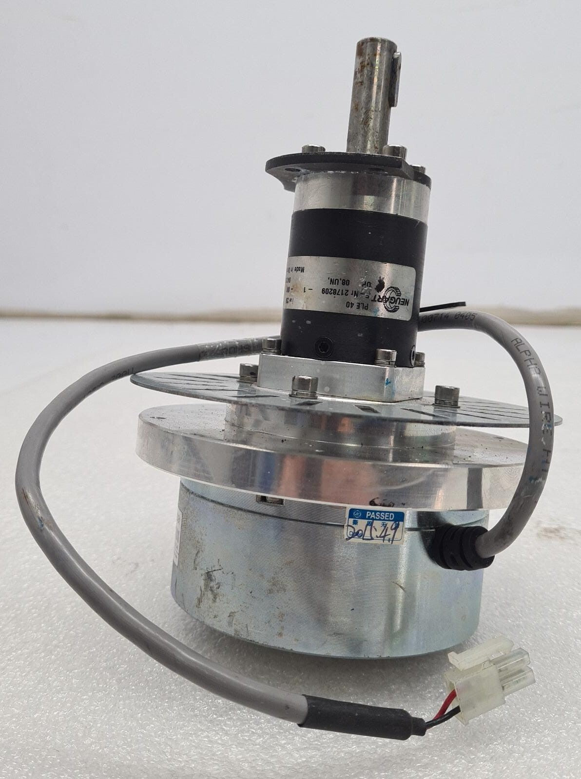 Hysteresis Brake HB-103B1 0110906 24VDC W/ Neugart PLE 40 2178209 i=20