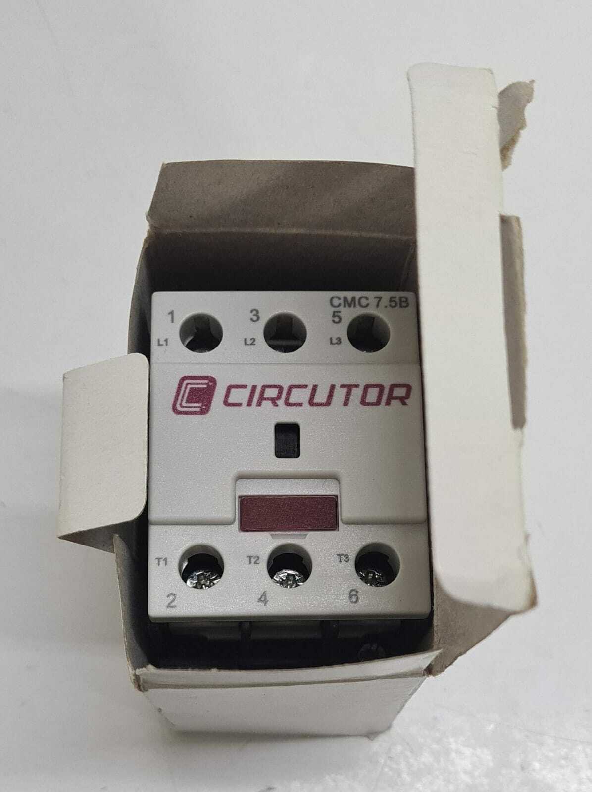 ABB CIRCUTOR CMC 7.5B Contractor IEC-EN 60947-4-1 VDE 0660