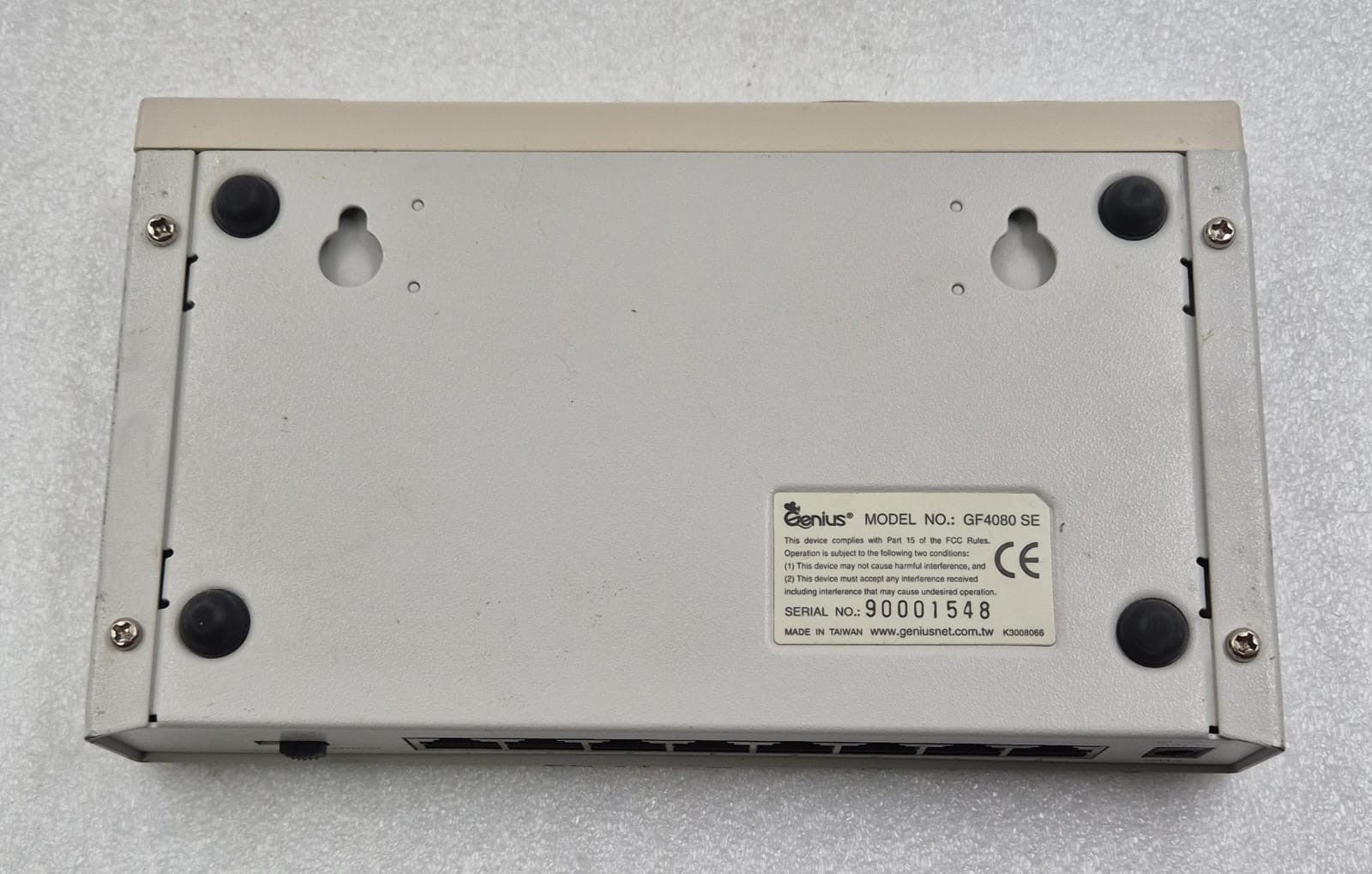 Genius GF4080 SE Fast Ethernet Hub 8-Port