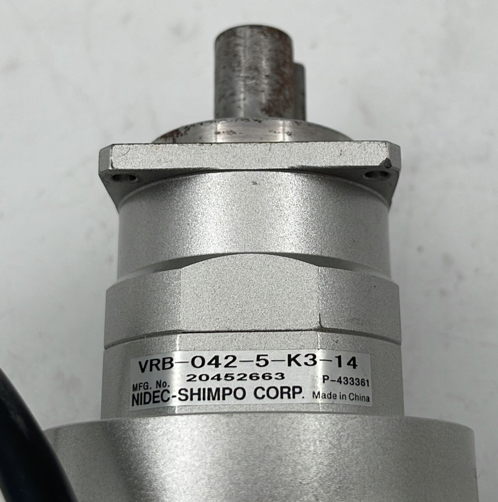ELMO SERVO MOTOR ENZ-04DF4N2E-G5 & NIDEC SHIMPO VRB-042-5-K3-14