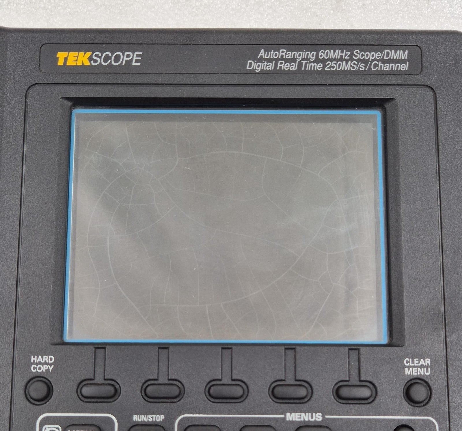 Tektronix TEKSCOPE Auto Ranging 60MHZ Scope/DMM Digital Real Time 250MS/s *AS-IS