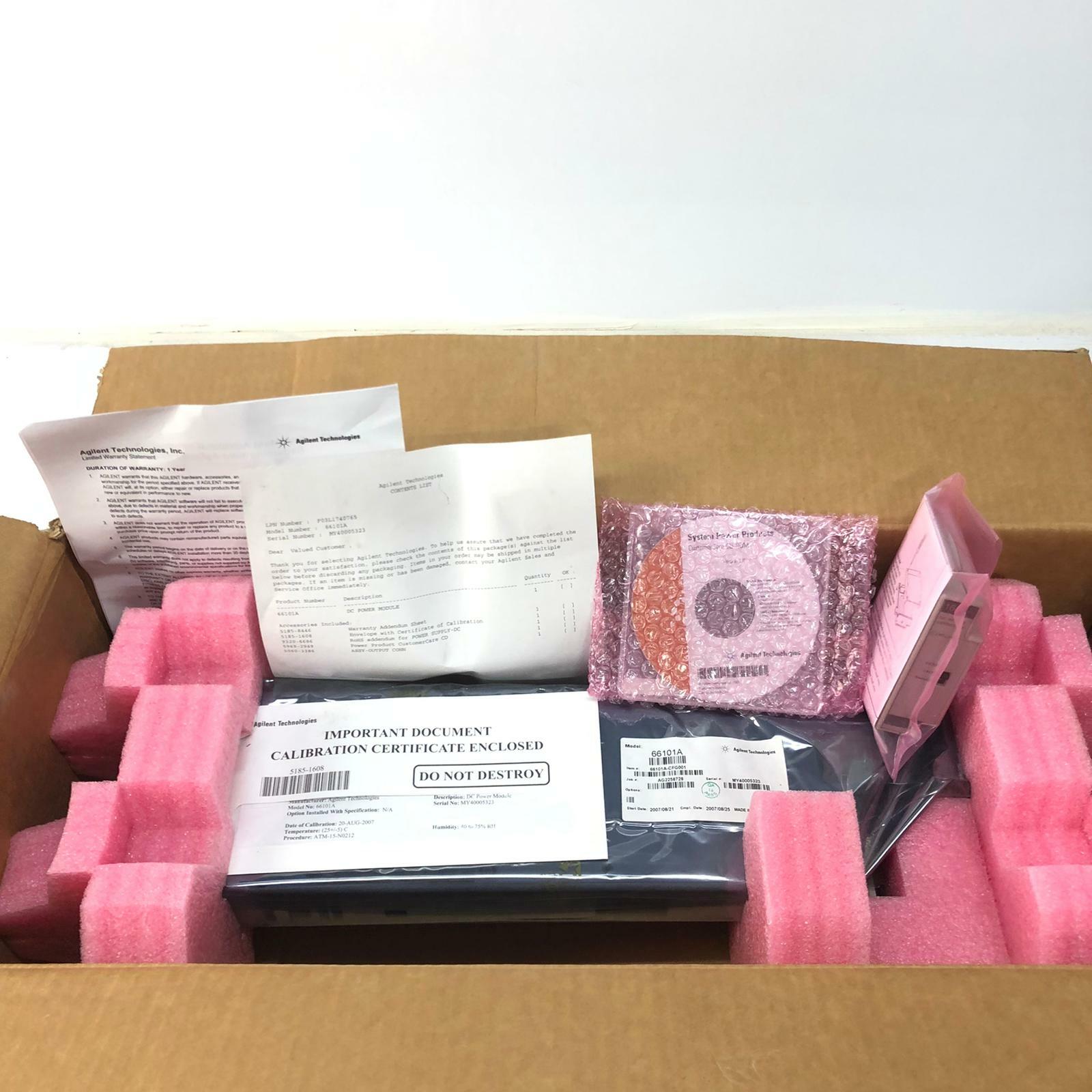 NEW KIT - Agilent HP Keysight Power Module 66101A Programmable DC 20V 7.5A 150W