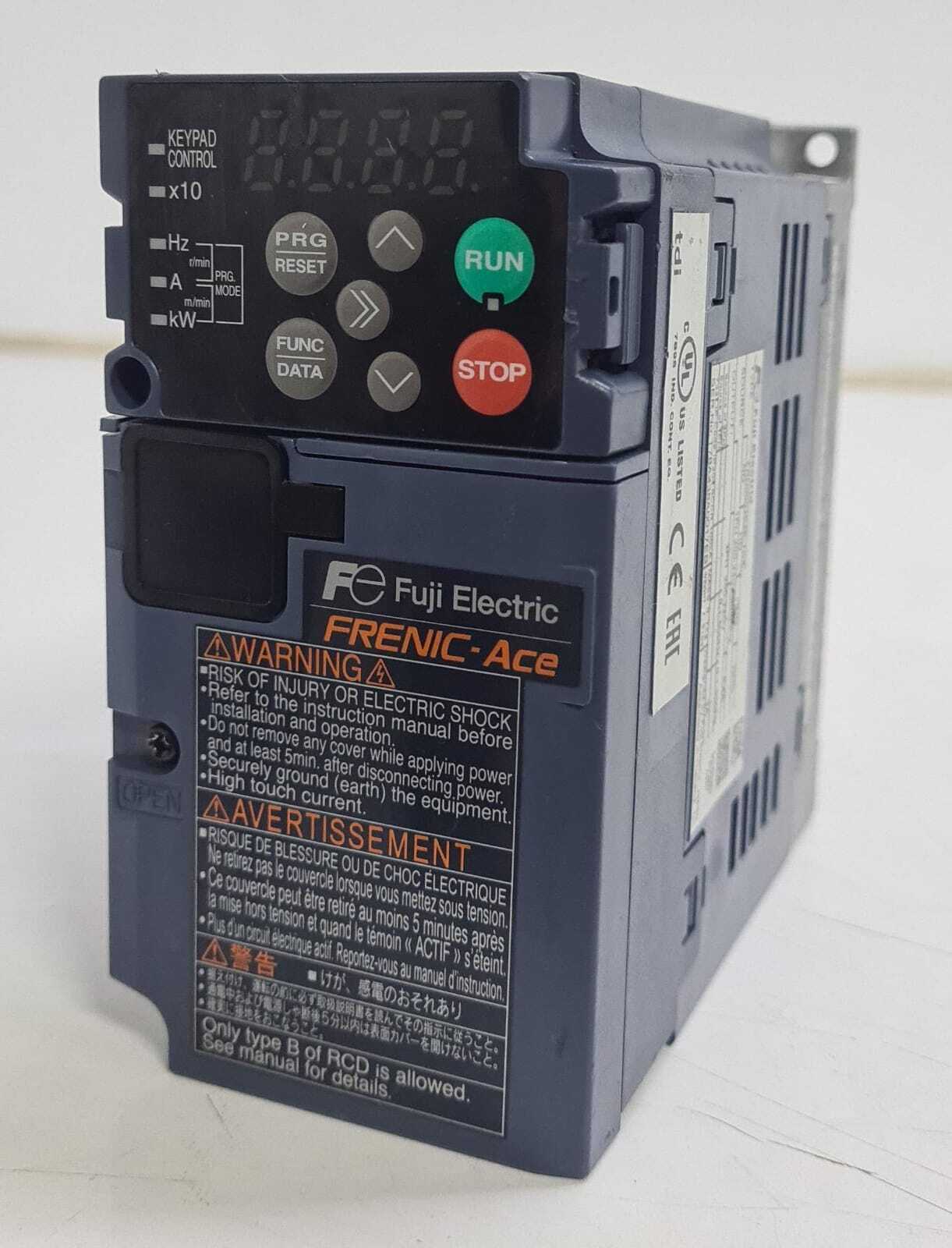 Fuji Electric FRENIC-ACE Drive FRN0003E2E-7GA Multi Inverter Motor Drive