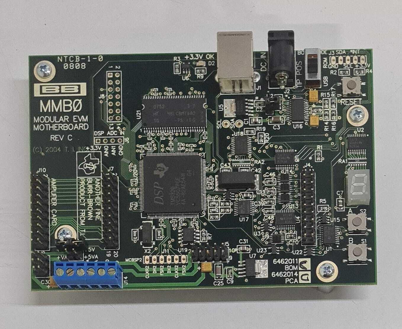 Texas instruments TI MMB0 MODULAR EVM MOTHERBOARD &  ADS7961 / 6462011 6462014