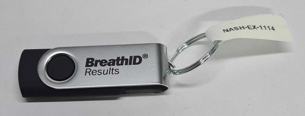 [LOT OF 2] BreathID Results Exalenz Flash Drive VS01072- XN V 3.1.2 NASH-EX-1114