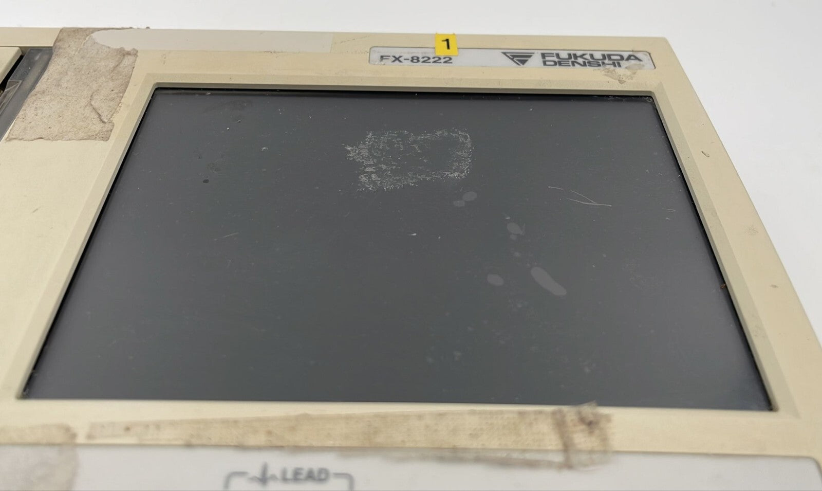 Fukuda Denshi FX-8222 CardiMax ELECTROCARDIOGRAPH **AS IS