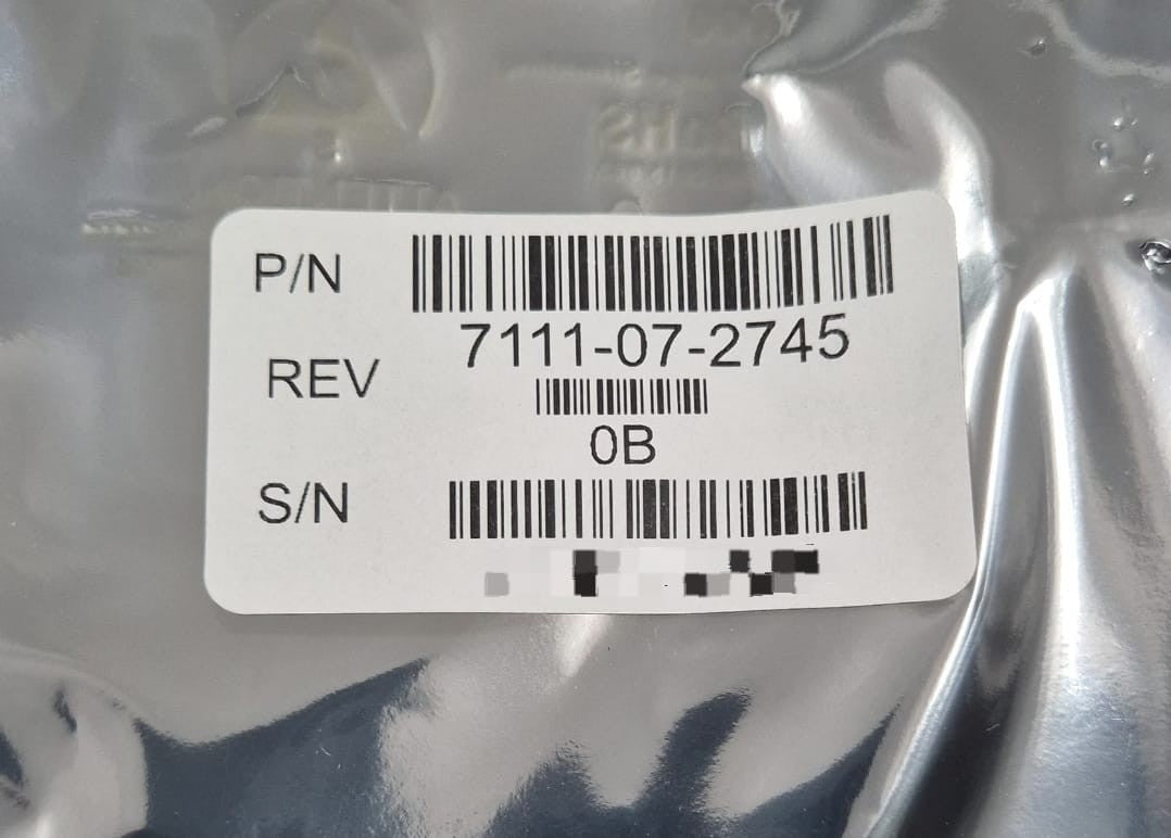 SYNERON CANDELA DISTRIBUTION BOARD 7111-07-2745 PCB