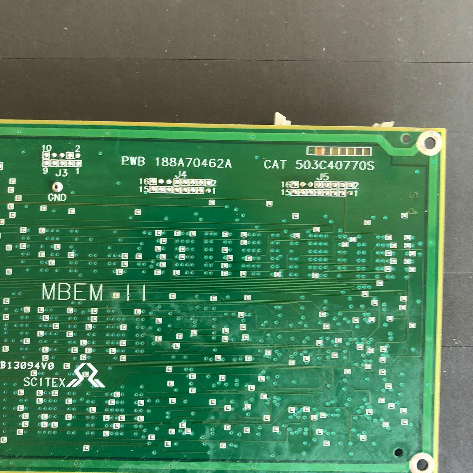 Scitex MBEM 11 PWB 188A70462A CAT 503C40770S PCB13094V0 P