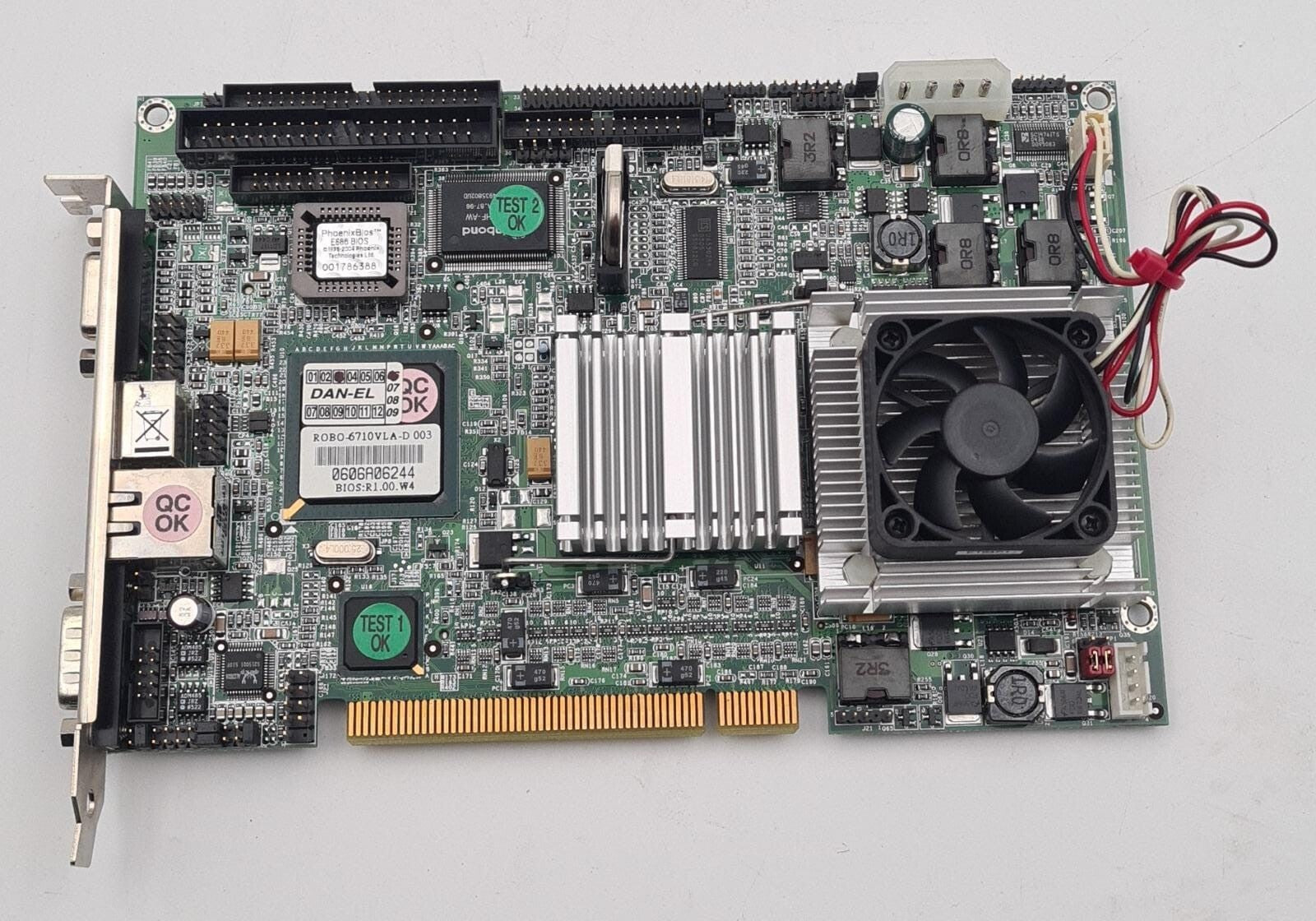 Portwell ROBO-6710VLA R1.00.W4 Half-sized SBC Industrial Motherboard