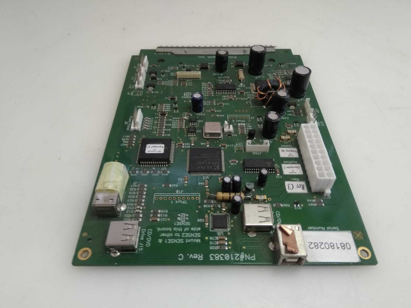 Primera Bravo Pro Disc Printer 210383 Rev C Usb Mainboard Assy Sku 140383 3