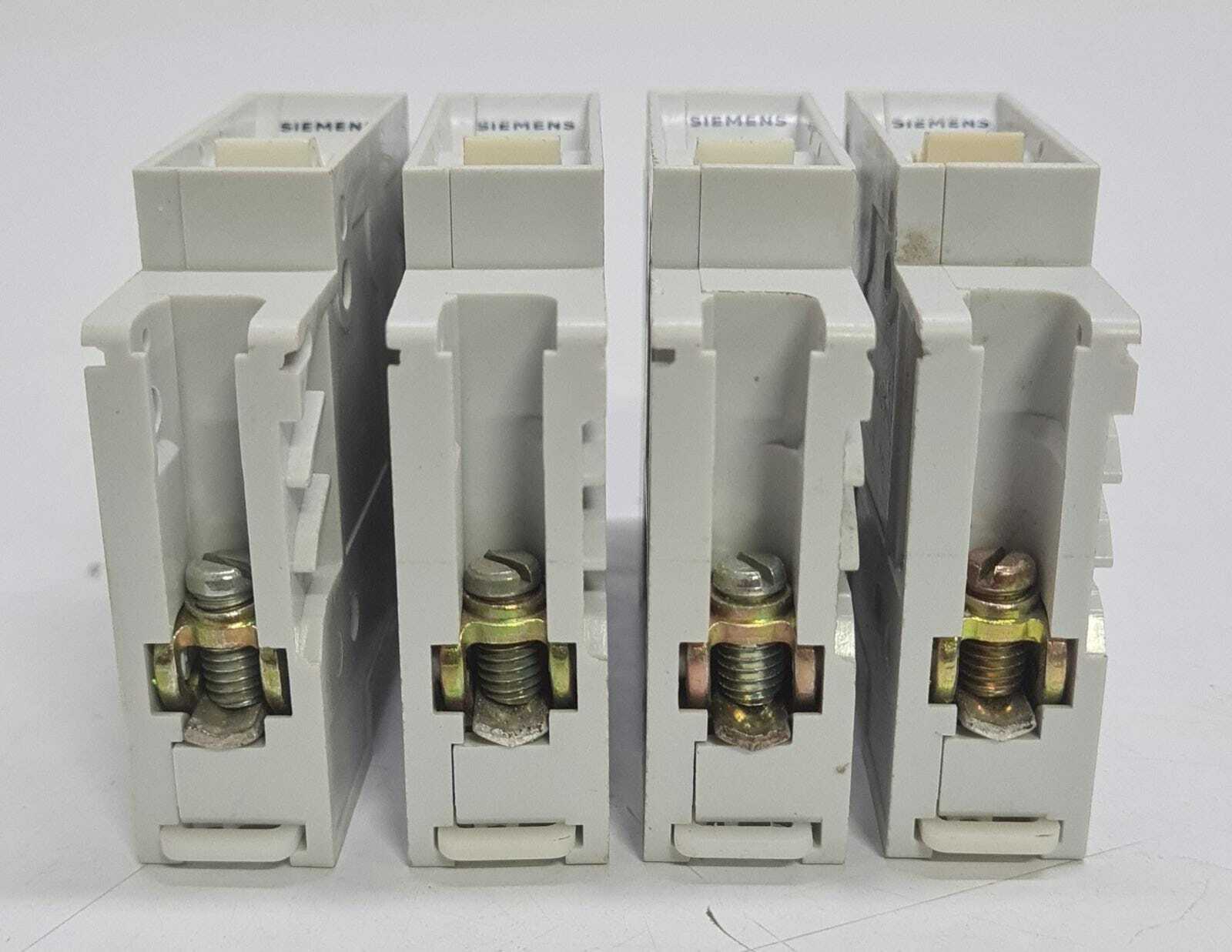 [LOT OF 4] Siemens 5SQ11 Miniature Circuit Breaker for 220/380V