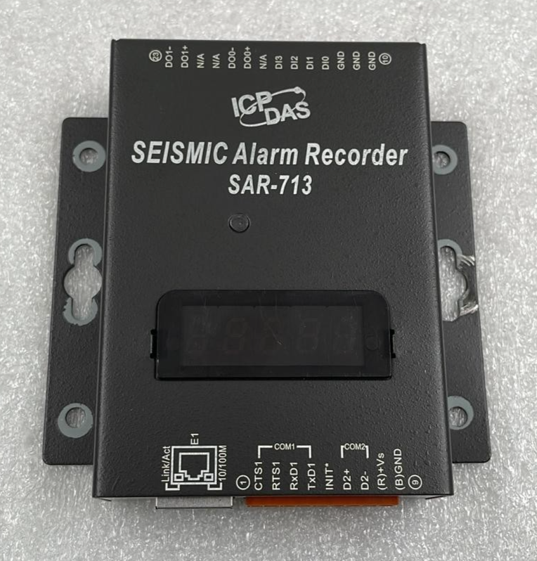 ICP DAS SAR-713 Seismic Alarm Recorder **AS IS**