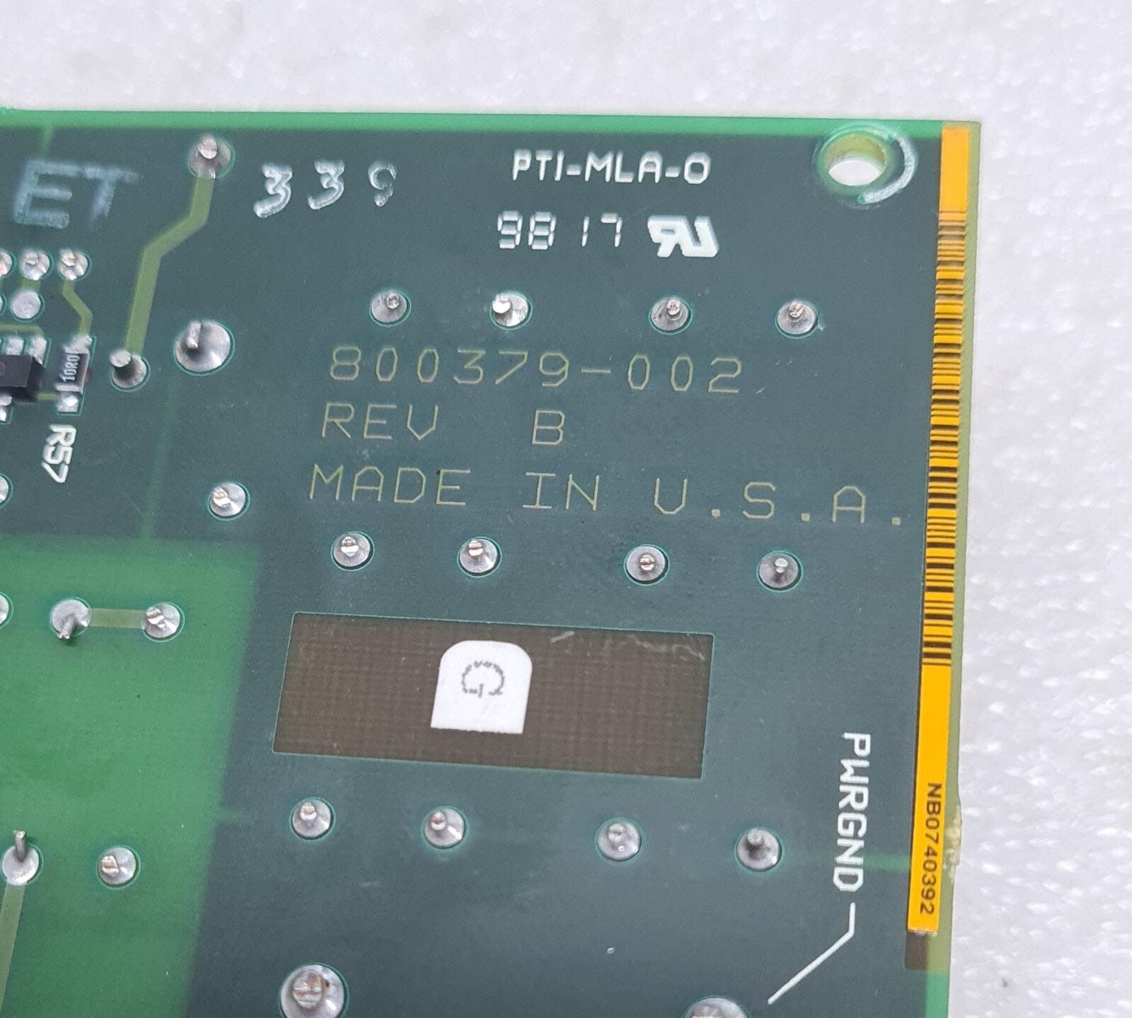 MARQUETTE ELECTRONICS 800378-002 800379-002 Power Supply Board for GE Eagle 4000