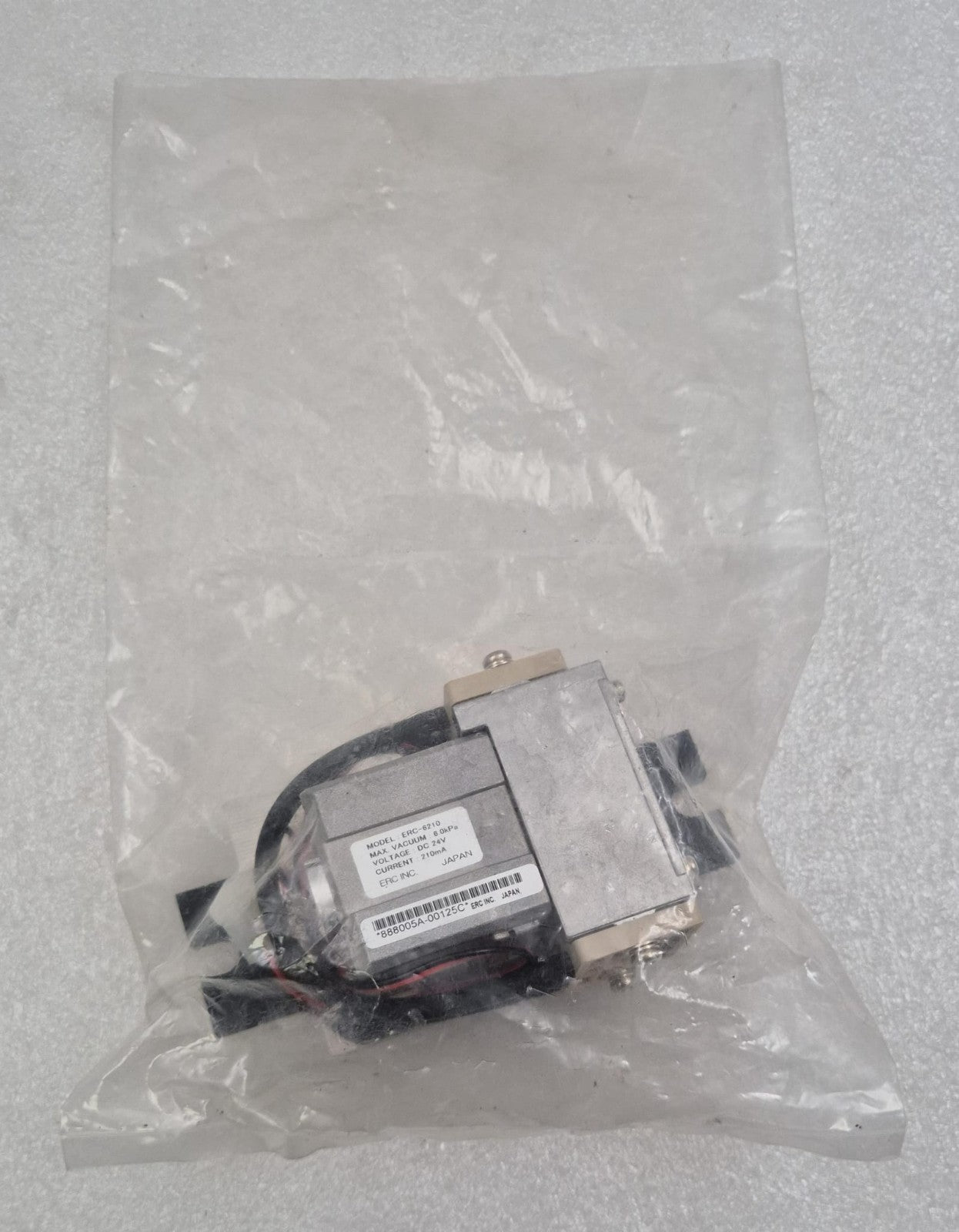 ERC INC. ERC-6210 Degasser Vacuum Pump 6.0kPa 24V 210mA