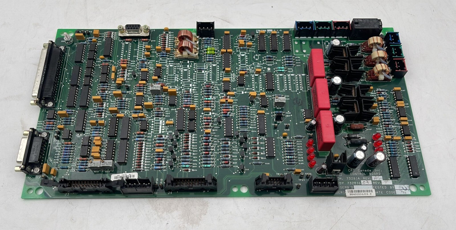 INDICO X-Ray CPI Control Board PWB 732816 SCHEM 732814 PWB 732815