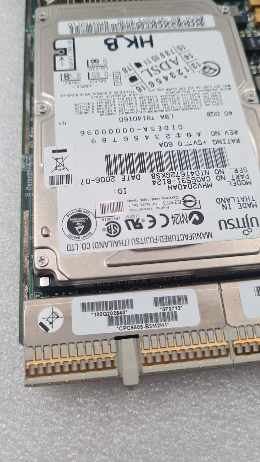 [LOT 4] *AS-IS* Performance Technologies CPC5505-B3M2H1 CompactPCI Board Module