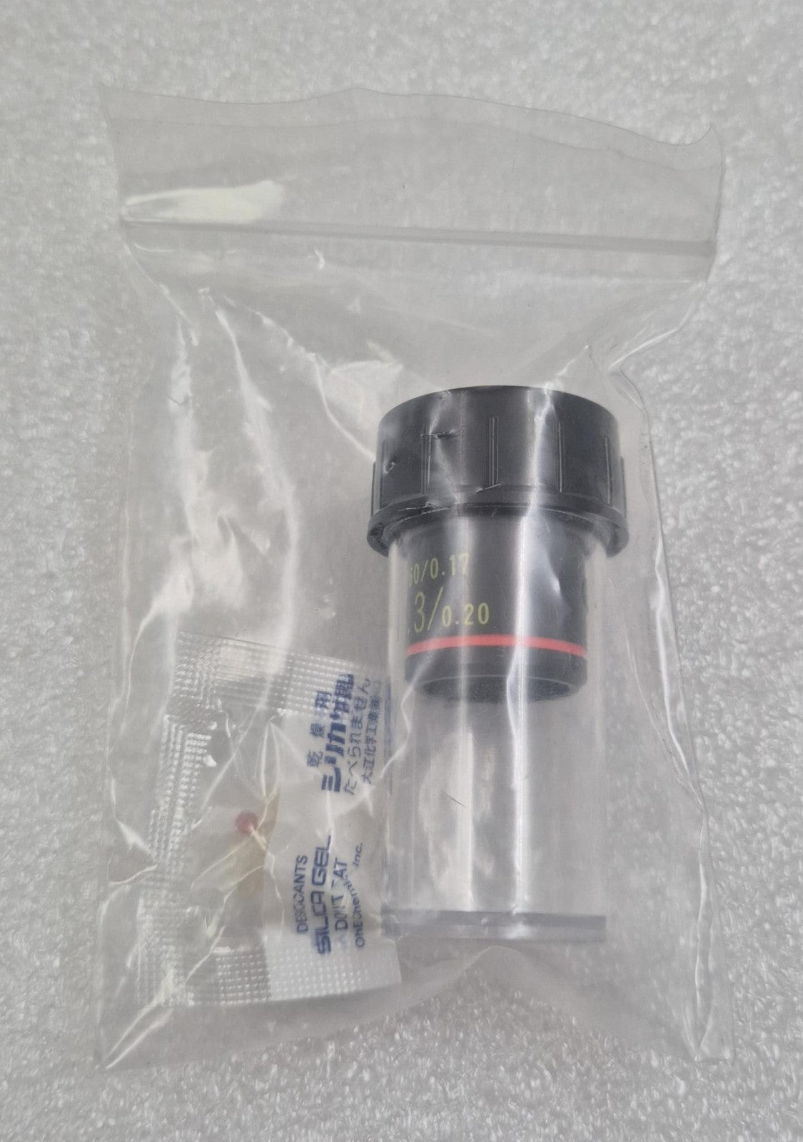 **NEW** MELLES GRIOT 160/0.17 6.3/0.20 Microscope Objective Lens